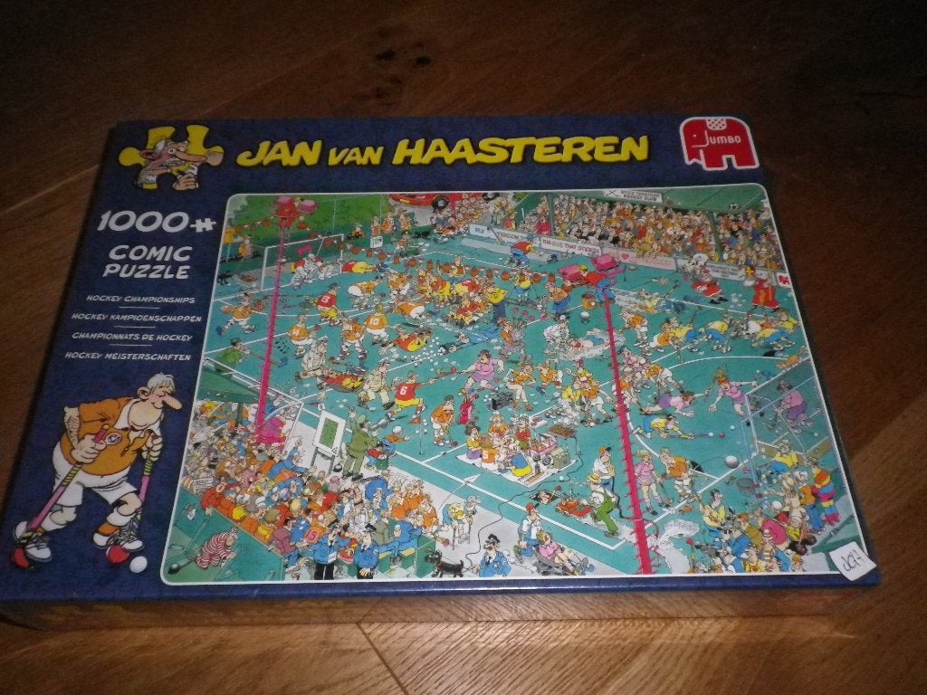 Jan v Haasteren geseald 1000 stukjes, Ophalen, 500 t/m 1500 stukjes, Nieuw, Legpuzzel