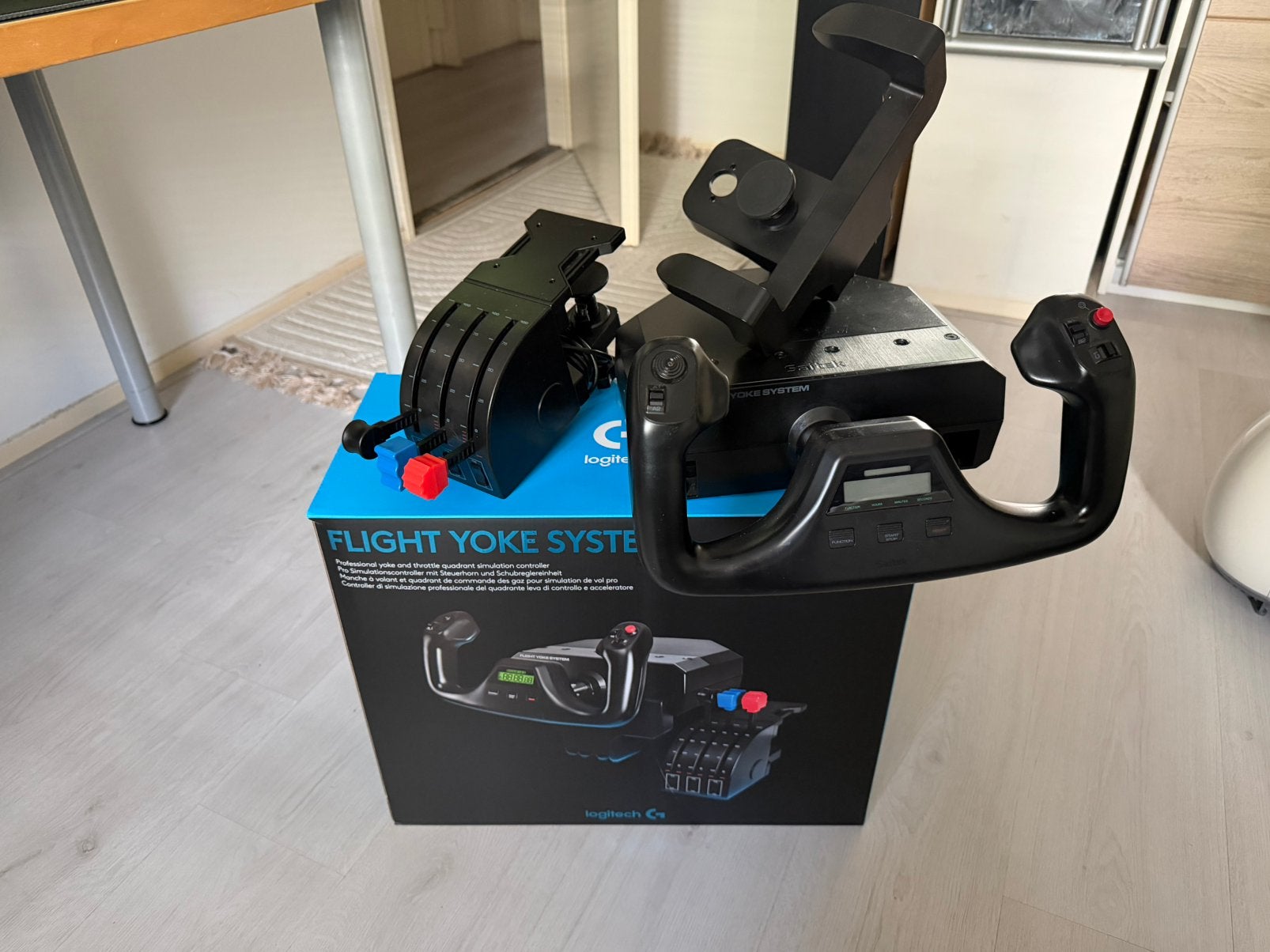 Logitech Flight Yoke System - Zo goed als nieuw!, Ophalen, Zo goed als nieuw
