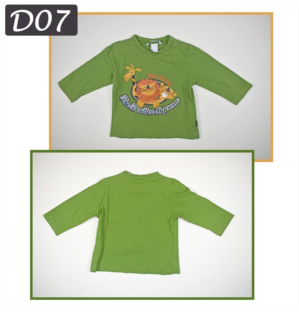 (D07) Maat 74. H&M longsleeve, H&M, Ophalen of Verzenden, Zo goed als nieuw, Jongetje
