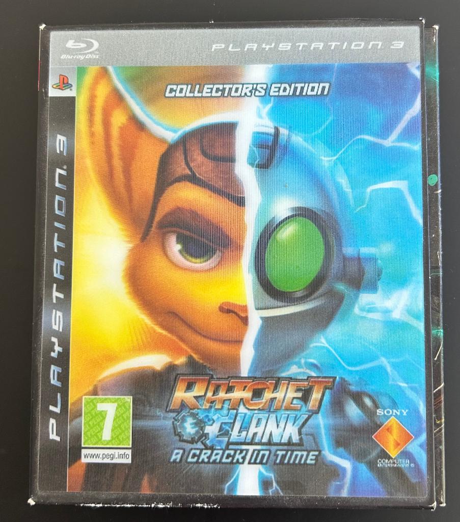 ps3 RATCHET CLANK a crack in time COLLECTOR'S EDITION, Spelcomputers en Games, Games | Sony PlayStation 3, Avontuur en Actie, 1 speler