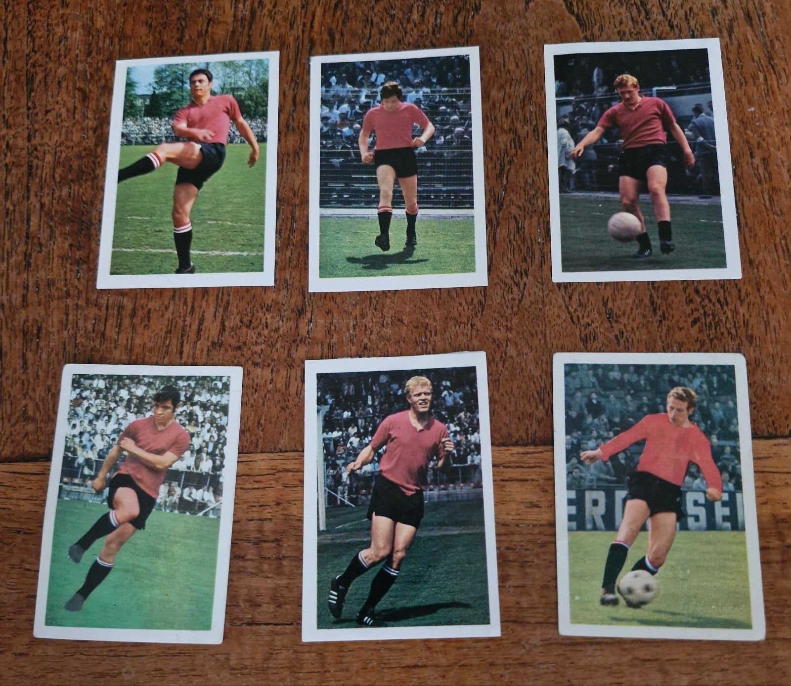 Feyenoord 1971/1972 - voetbalplaatjes Set van 6, Verzamelen, Ophalen of Verzenden, Gebruikt, Feyenoord, Poster, Plaatje of Sticker
