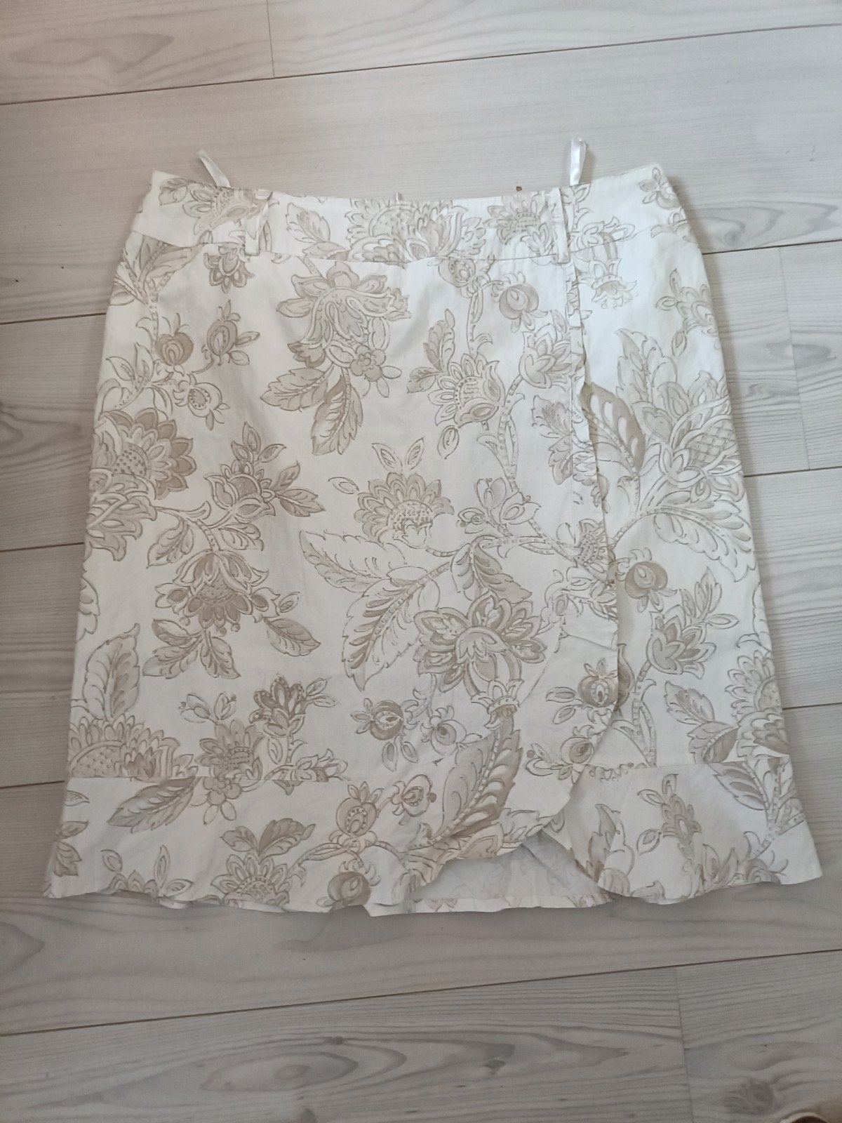 ROKJE VAN LA LIGNA, Beige, Maat 42/44 (L), Ophalen of Verzenden, Zo goed als nieuw