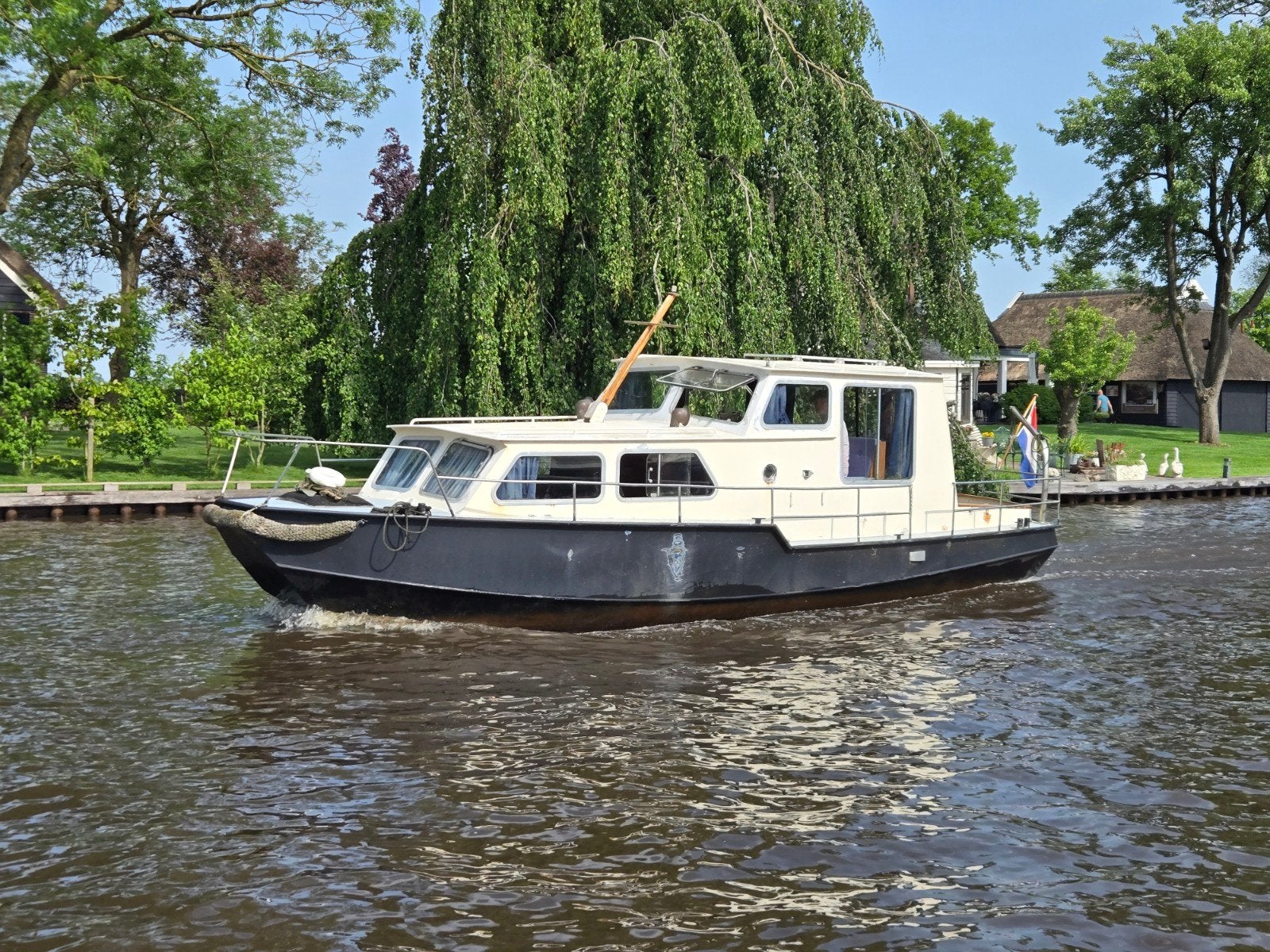 Zalmschouw, opknapper, 9 m, Gebruikt, Diesel, Dieptemeter