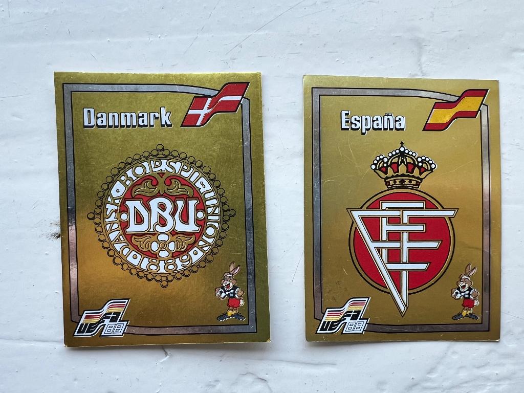Panini EK88, Verzenden, Zo goed als nieuw, Plaatje