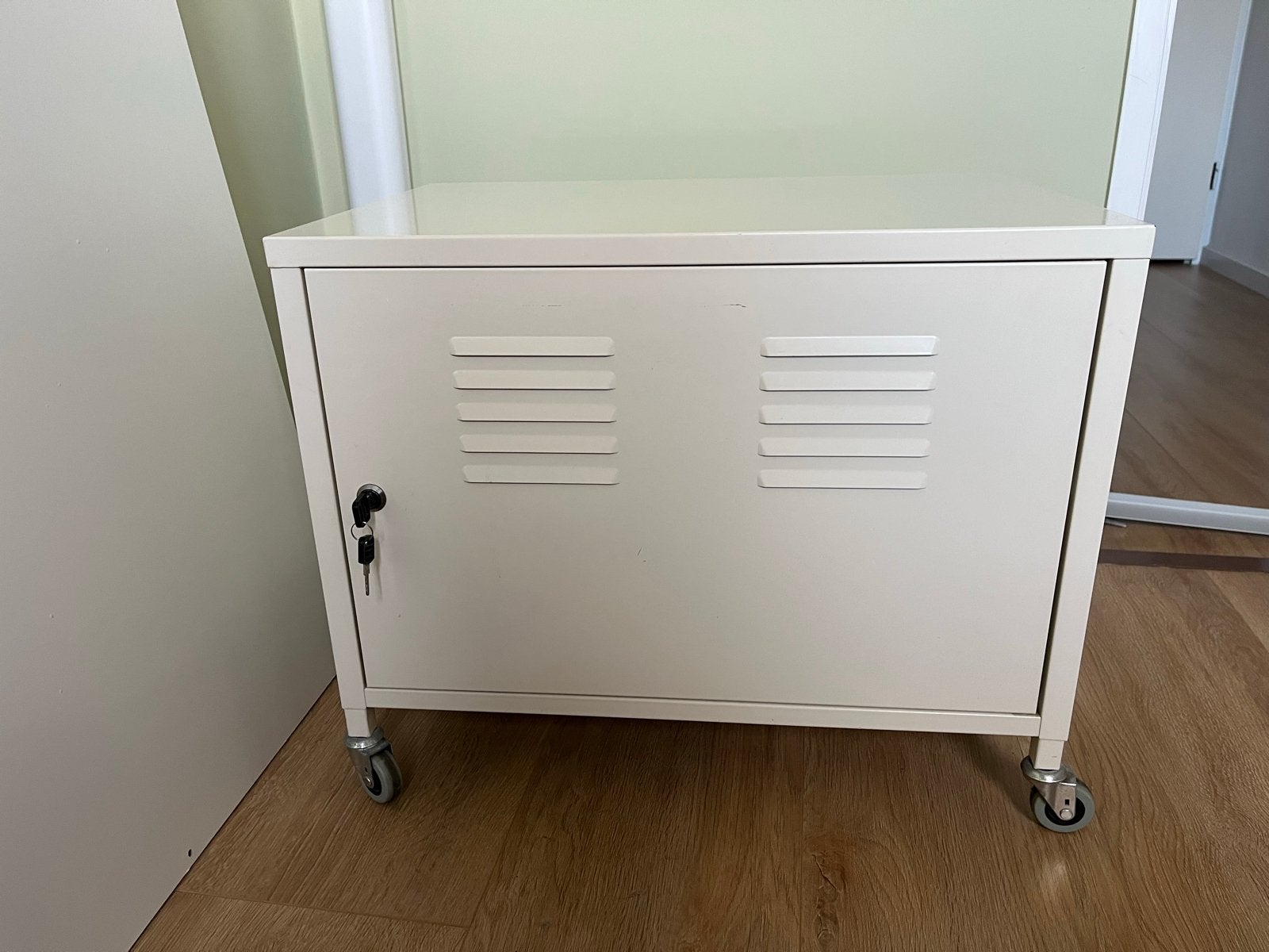 IKEA PS Kastje op Wielen Wit, Ophalen, Gebruikt