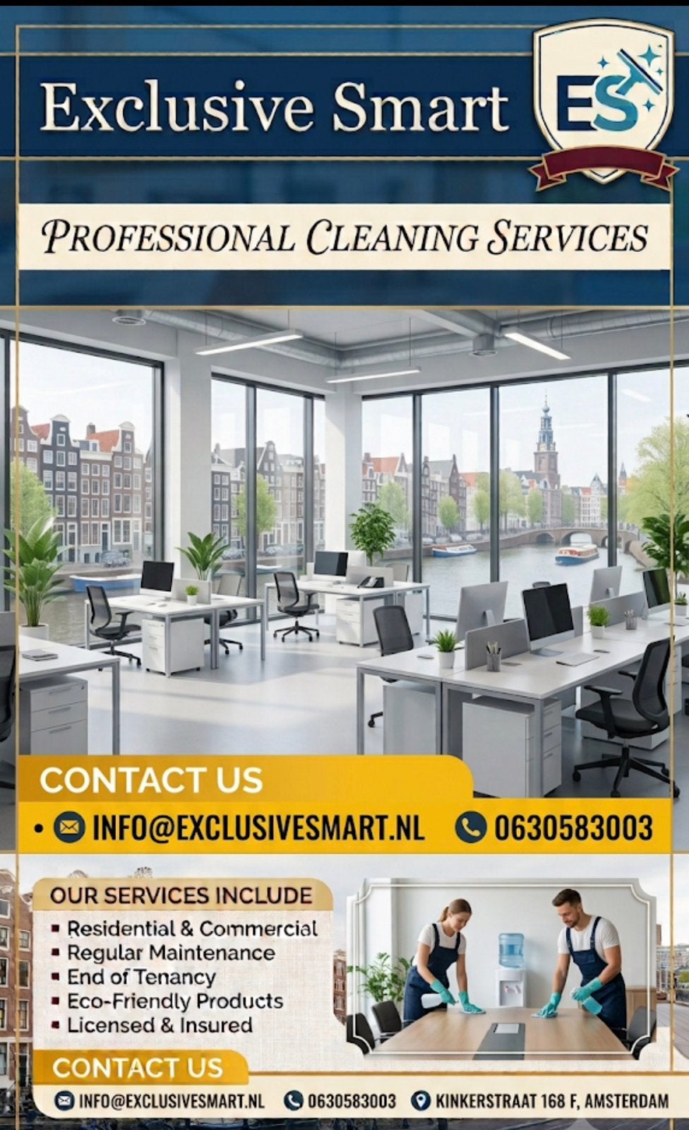 Cleaning services, Ophalen of Verzenden, Zo goed als nieuw