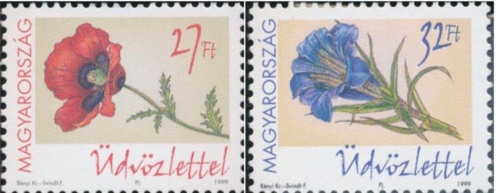 15-08 Hongarije MI 4557/8 postfris, Verzenden, Postfris