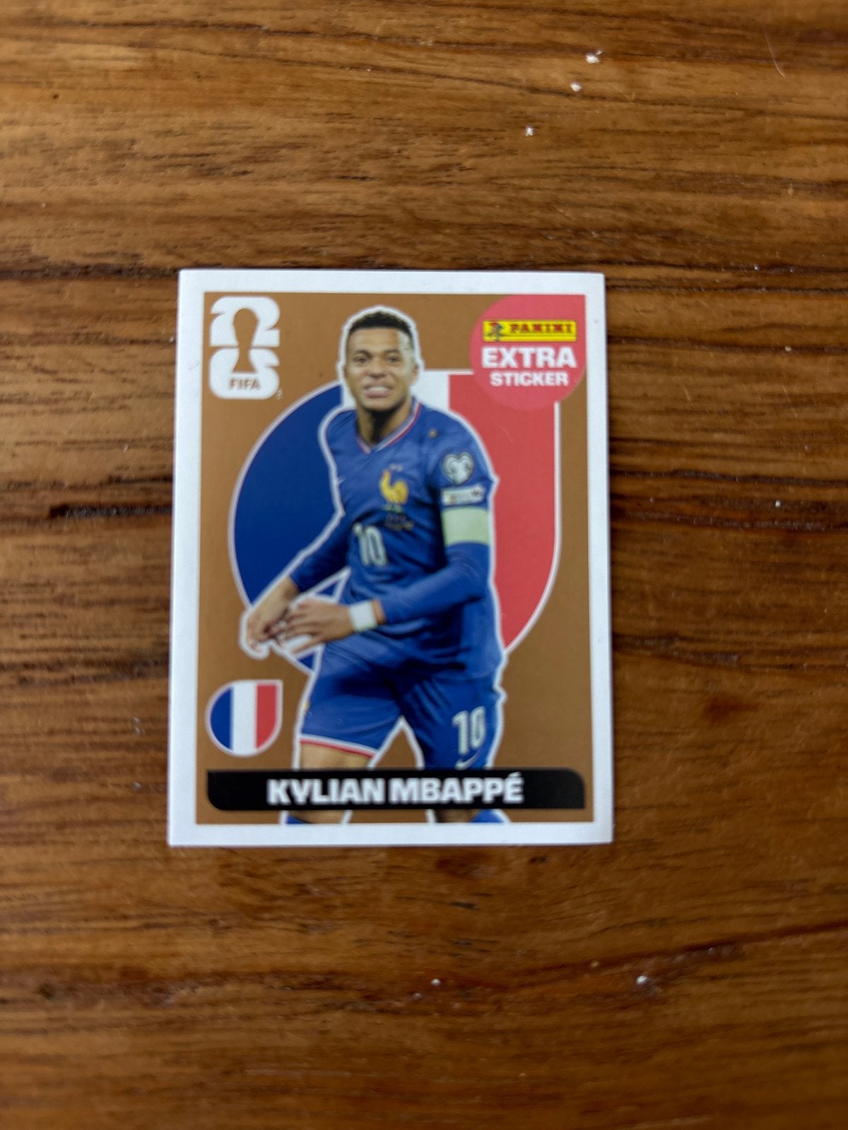 Panini FIFA World Cup 2026 Extra Sticker Kylian Mbappé, Ophalen of Verzenden, Nieuw, Sport