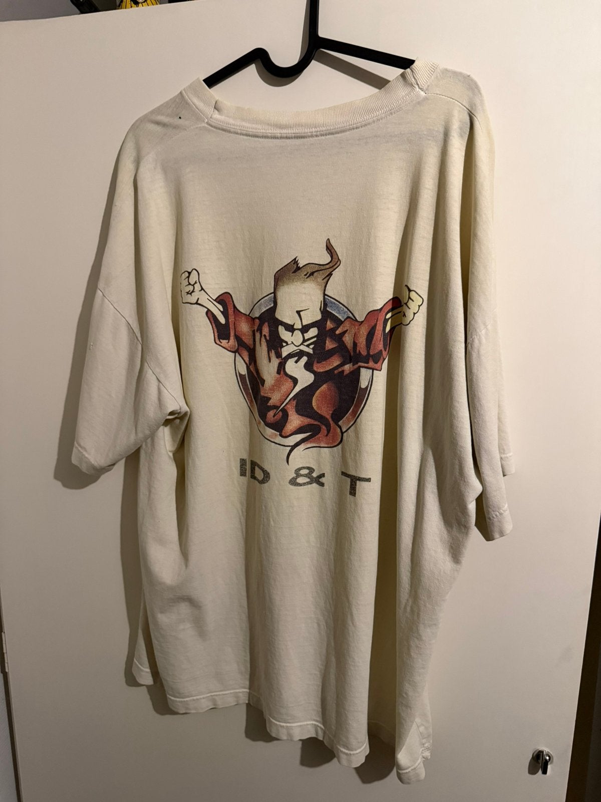 Thunderdome id&t shirt 1992, Kleding | Heren, T-shirts, Ophalen of Verzenden, Zo goed als nieuw, Maat 56/58 (XL), Zwart