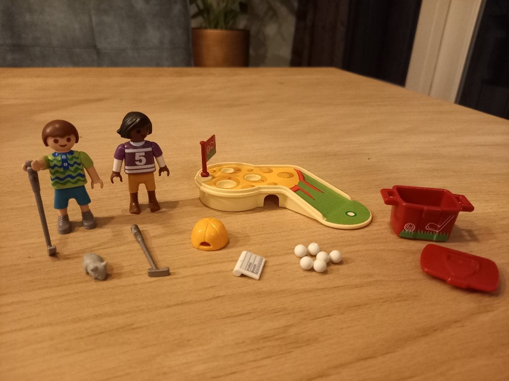 Playmobil 9439 Kinderen met minigolf, Ophalen, Zo goed als nieuw
