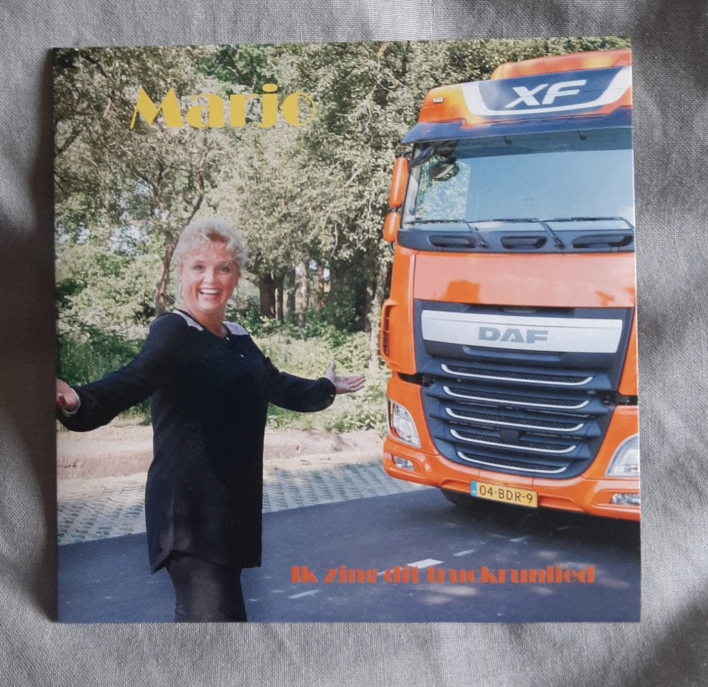 Cd Single Mario - ik zing dit truckrunlied, Cd's en Dvd's, Ophalen, Zo goed als nieuw, Nederlandstalig