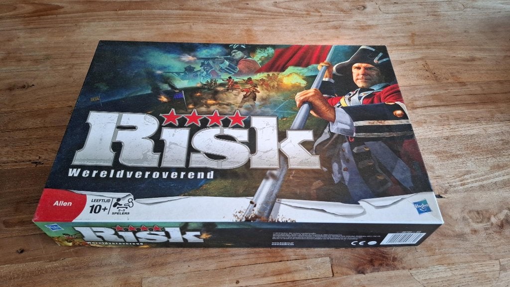 Risk Wereldveroverend, Hobby en Vrije tijd, Een of twee spelers, Ophalen of Verzenden, Zo goed als nieuw, Hasbro