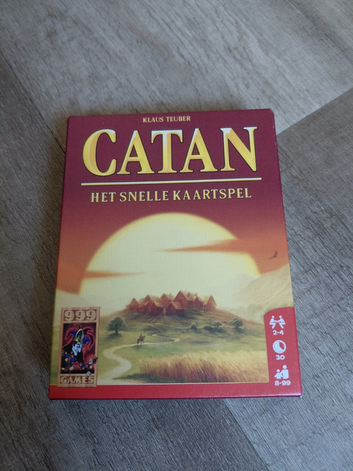 Catan: Het Snelle Kaartspel - Strategisch Kaartspel, Een of twee spelers, Ophalen of Verzenden, Zo goed als nieuw, 999 Games