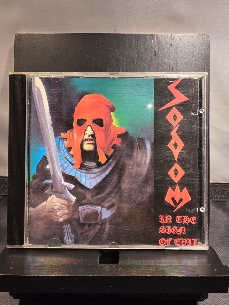 Sodom - In The Sign Of Evil / Obsessed By Cruelty CD, Ophalen of Verzenden, Gebruikt