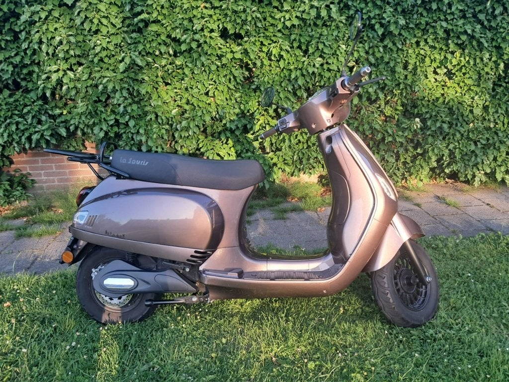 La Souris E-Sourini 25 km/h Brons Elektrische scooter, Fietsen en Brommers, Snorfietsen en Snorscooters, Gebruikt, Elektrisch
