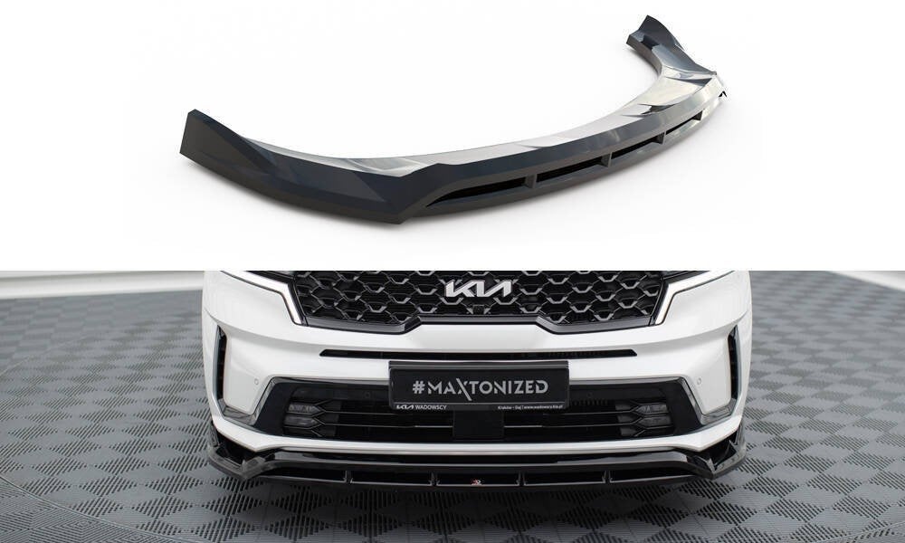 Voorlip sideskirt spoiler diffuser - Kia Sorento 20-23, Auto diversen, Tuning en Styling, Ophalen of Verzenden