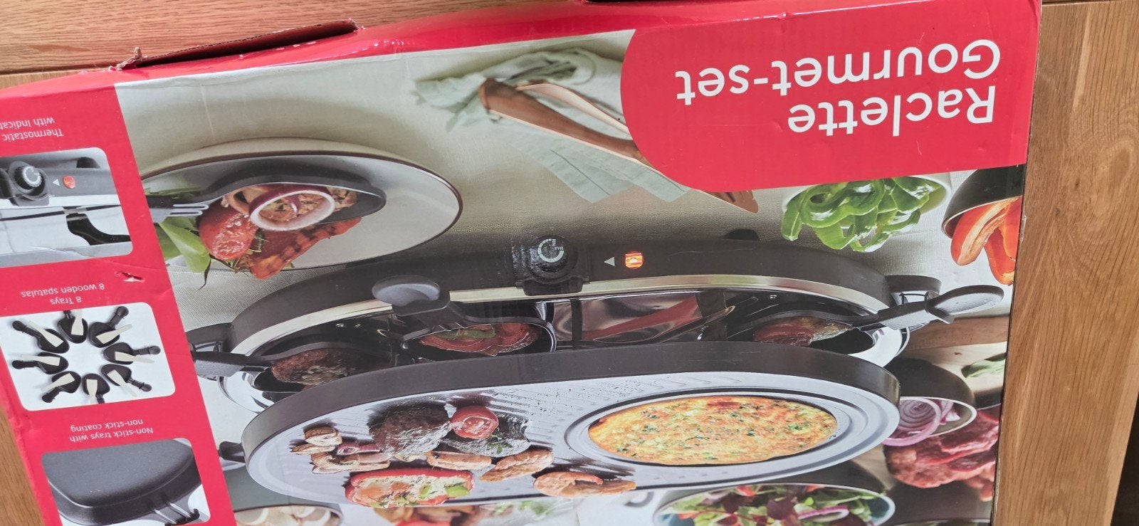 Raclette Gourmet-set, Ophalen, Nieuw, 8 personen of meer