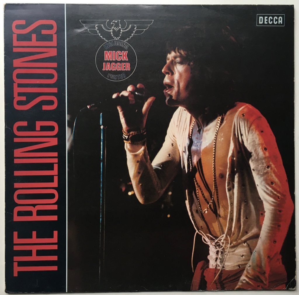 DLP6. rolling stones Same GERM70 €25, LP, Ophalen of Verzenden, Zo goed als nieuw, Inclusief poster