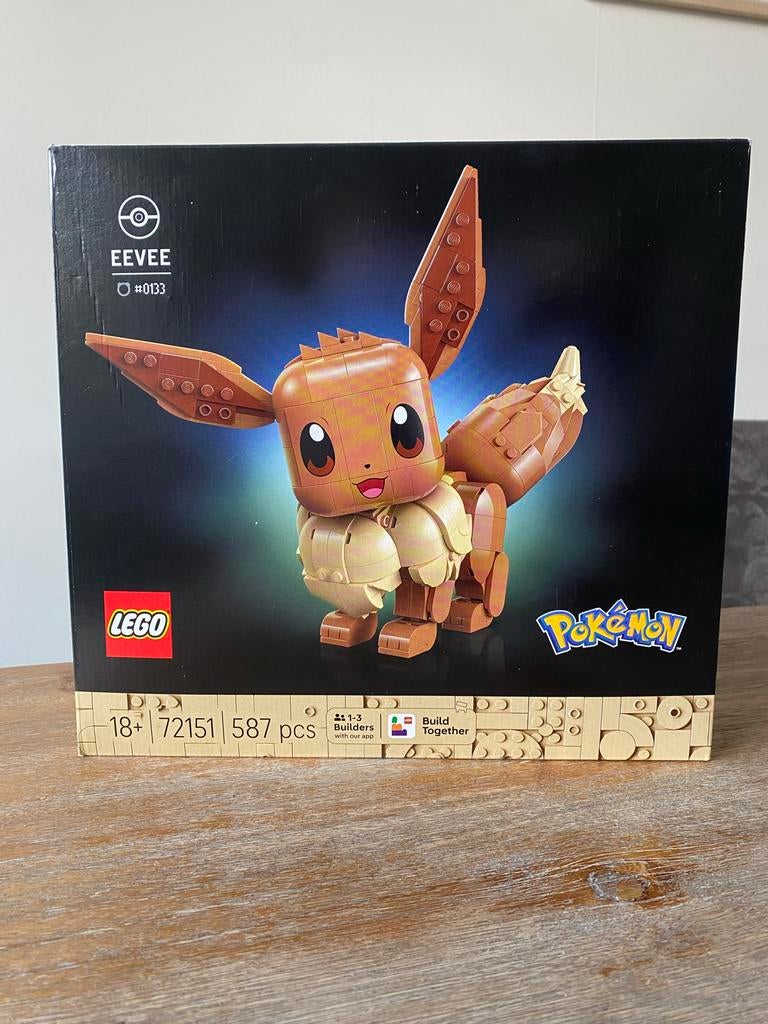 Lego Pokémon Eevee 72151, Compleet, Overige thema's, Lego, Ophalen of Verzenden