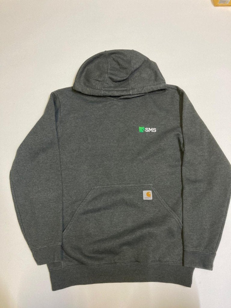 Y2k 2000s Carhartt Hoodie - M - Loose Fit - Darkgrey, Maat 48/50 (M), Carhartt, Ophalen of Verzenden, Zo goed als nieuw