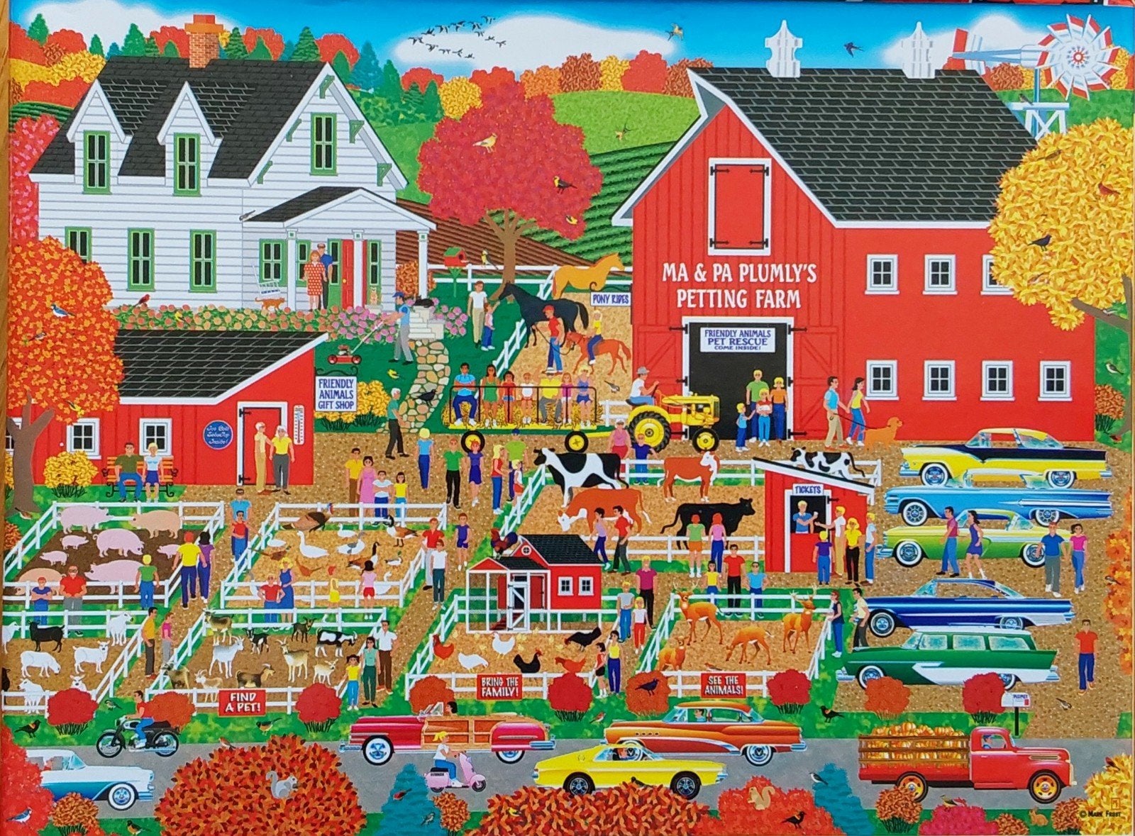 Een CraZ Art Puzzle 1000st in perfecte staat en compleet., Ophalen of Verzenden, 500 t/m 1500 stukjes, Zo goed als nieuw
