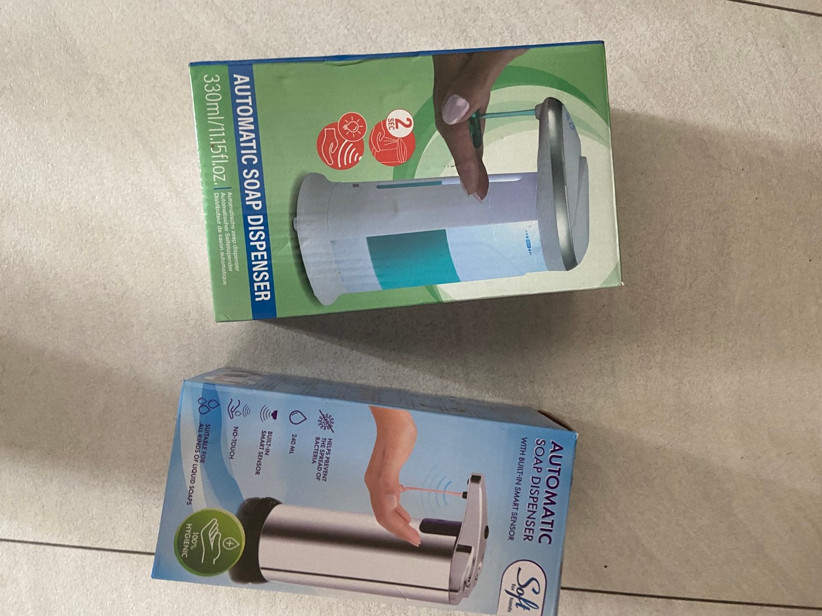 Hand waasje dispenser 2 st, Ophalen of Verzenden, Zo goed als nieuw, Overige typen