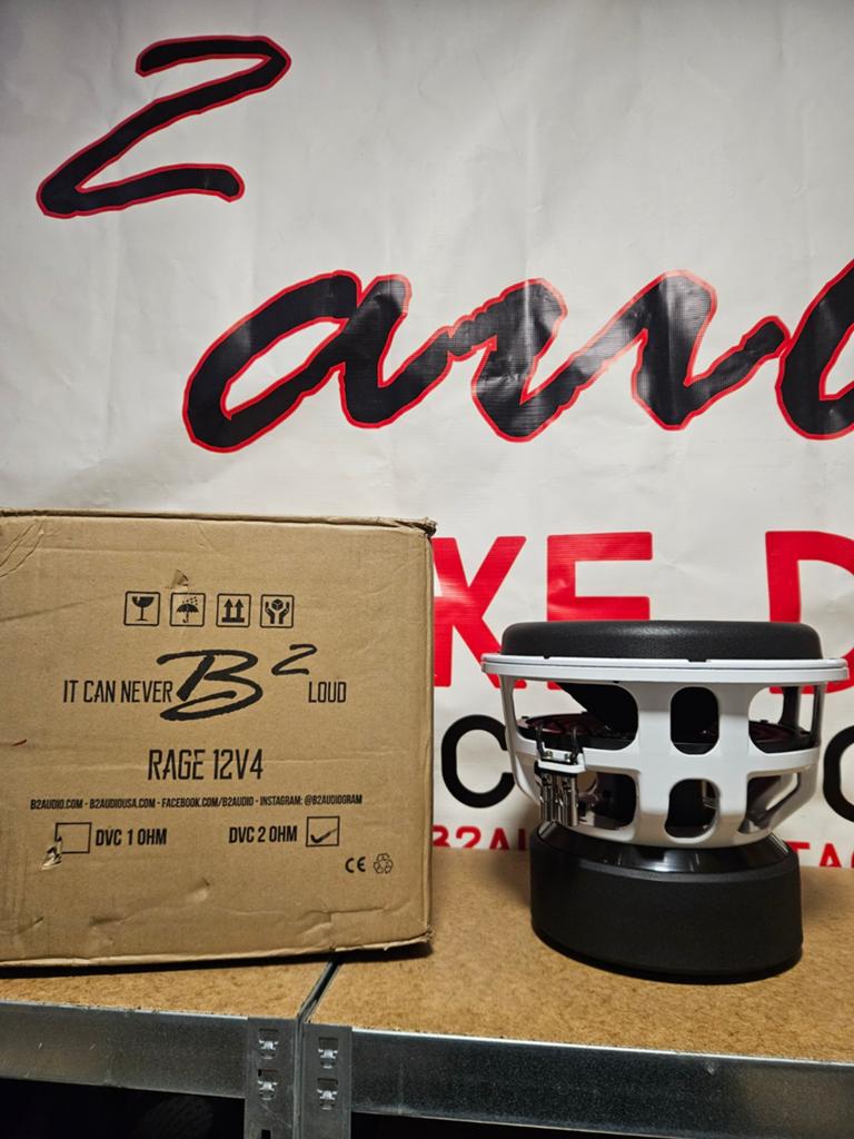 Nieuw!! B2 rage 12inch v4 D2 of D4ohm subwoofer!!, Ophalen, Nieuw