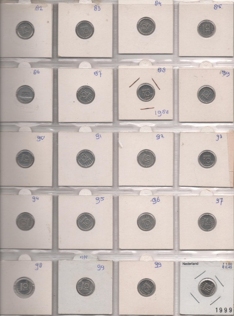 Dubbeltje Beatrix, nog drie jaren, Ophalen of Verzenden, Koningin Beatrix, 10 cent, Losse munt