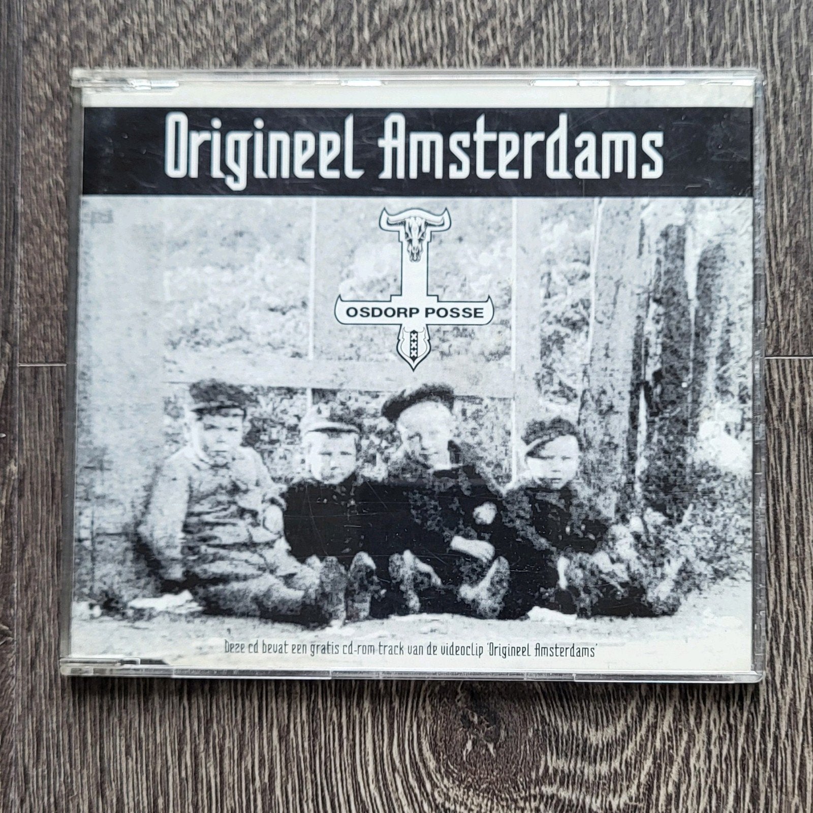 Osdorp Posse - Origineel Amsterdams CD Single., Cd's en Dvd's, Cd's | Overige Cd's, Gebruikt, Single, Inclusief doosje, Inclusief DVD