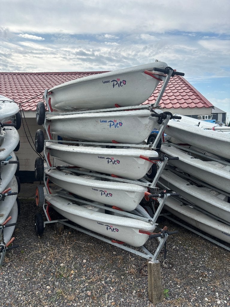 Diverse Laser Pico's en Optimisten, Watersport en Boten, Laser, Laser, Ophalen of Verzenden, Zo goed als nieuw