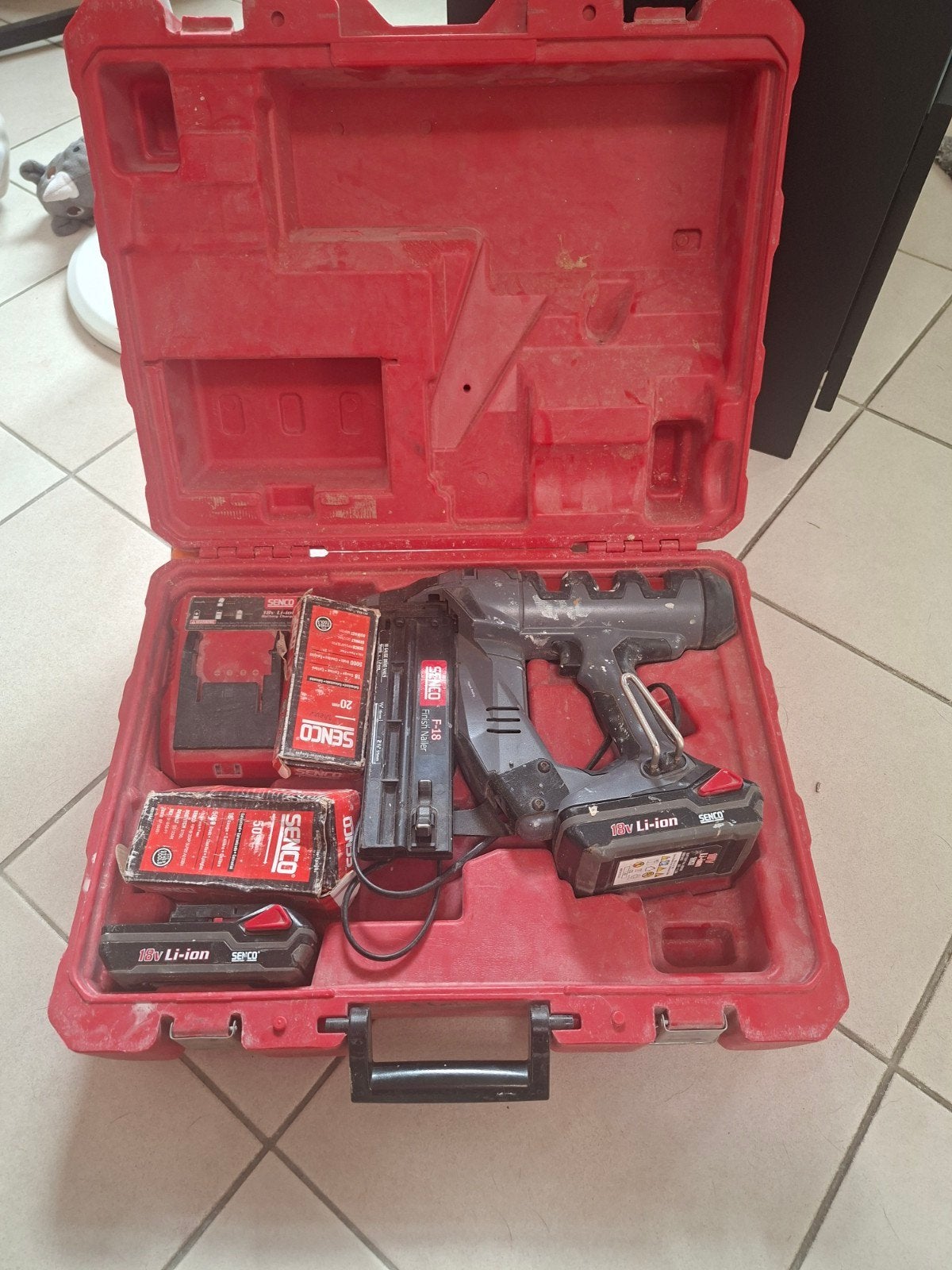 Senco FN55AX, Ophalen, Overige typen