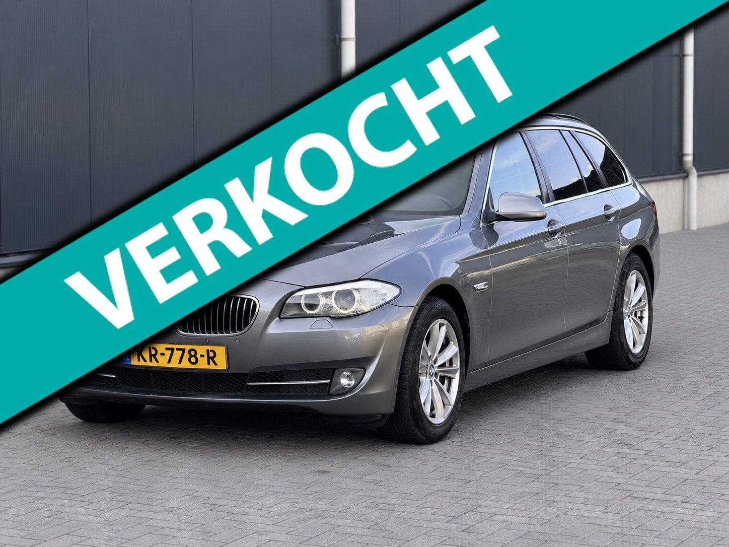 BMW 5-serie Touring 520d High Executive Xenon Panoramadak, Auto's, Automaat, Euro 5, Achterwielaandrijving, Zwart