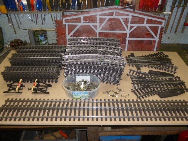 Marklin  Spoor 1    RAILS   lees, Hobby en Vrije tijd, Ophalen, Gebruikt, Gelijkstroom, Rails