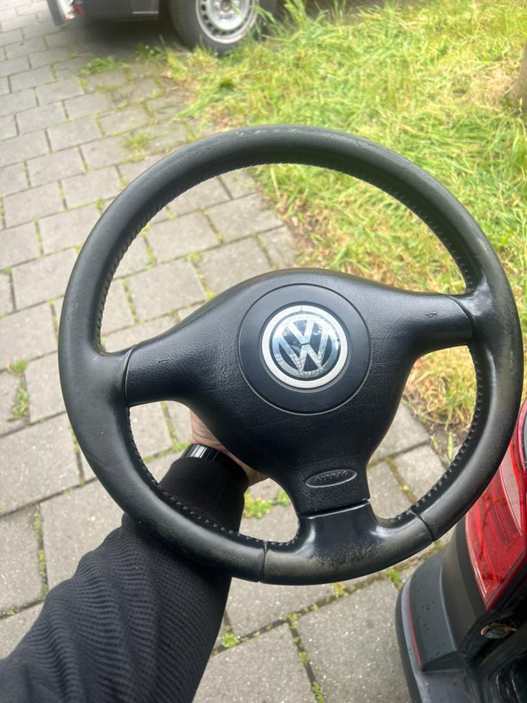 Volkswagen golf stuur 3 spaak met airbag( Golf,Bora,Passat), Ophalen, Gebruikt, Volkswagen