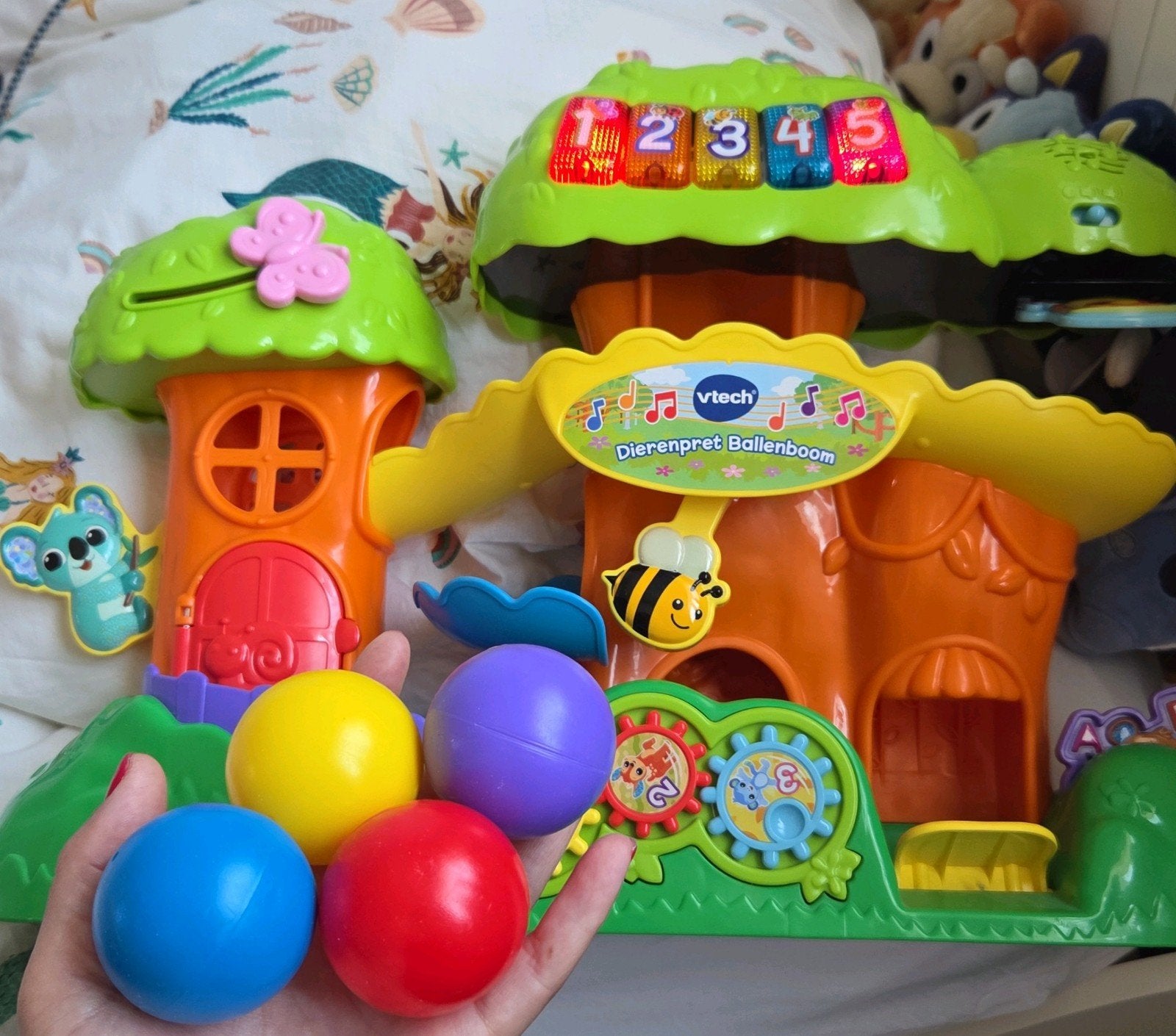 VTech Dierenpret Ballenboom - Interactief Speelgoed, Ophalen of Verzenden, Gebruikt, Overige typen, Met licht