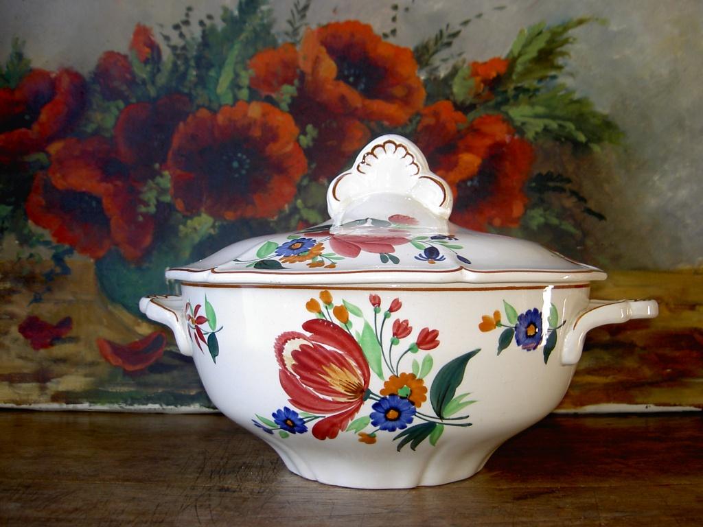 Franse schaal St. Amand, Antiek en Kunst, Ophalen of Verzenden