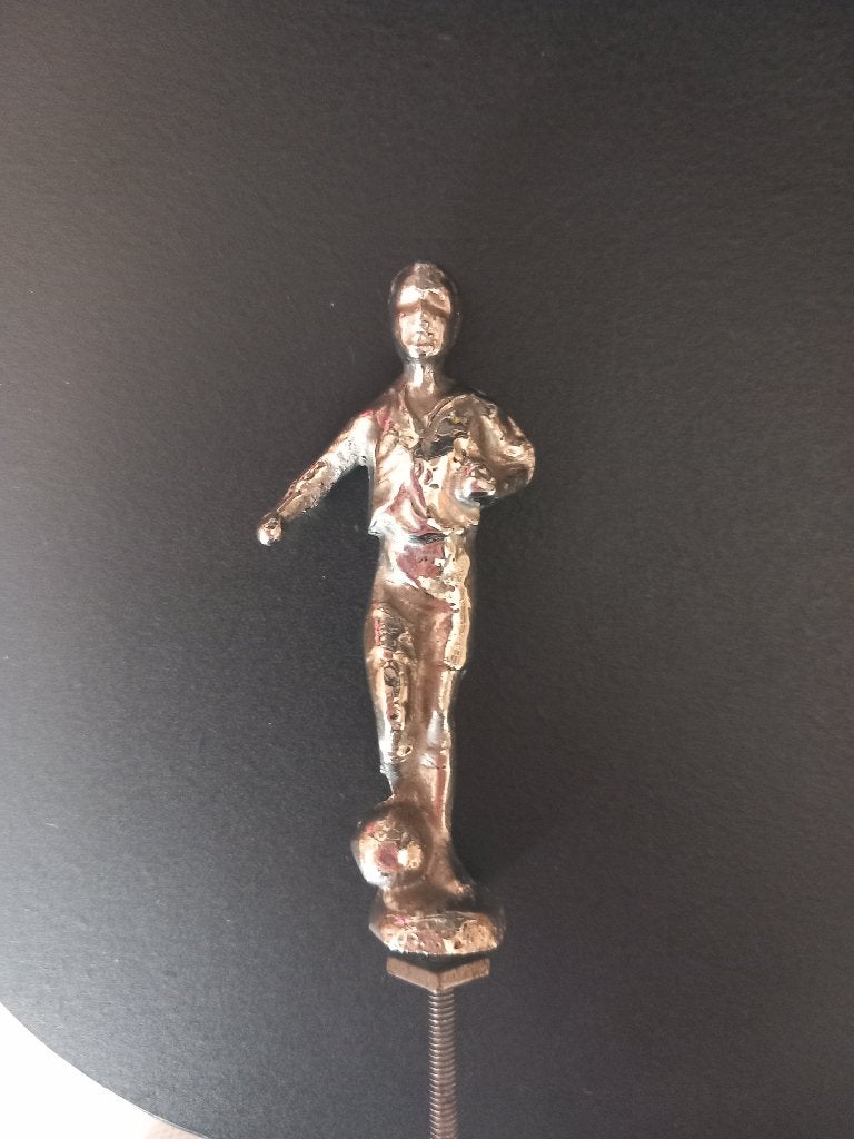 Beeldje van een voetballer, Ophalen of Verzenden, Zo goed als nieuw, Mens