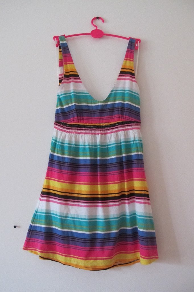 Rainbow striped top (H&M), Overige kleuren, Maat 46/48 (XL) of groter, Ophalen of Verzenden, Gedragen