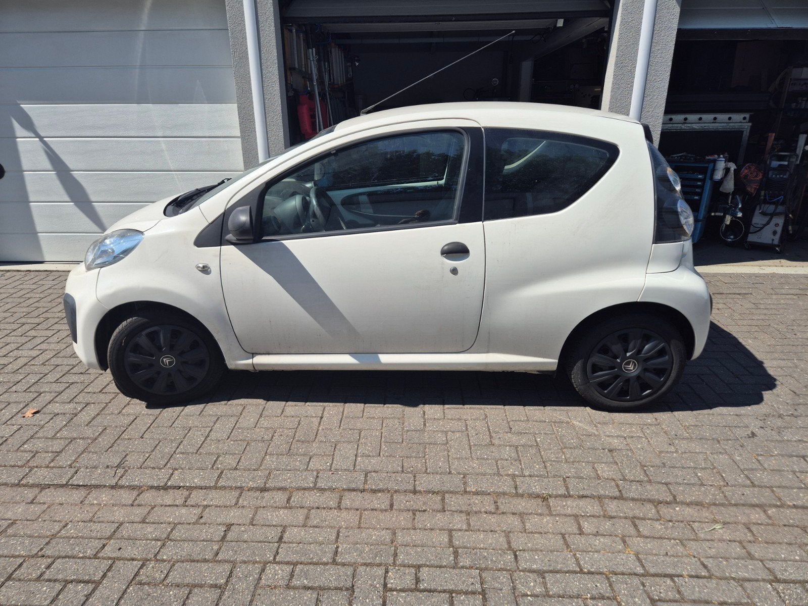 Citroën C1 1.0 3-DRS 2012 Wit, Auto's, Voorwielaandrijving, 4 stoelen, C1, Origineel Nederlands