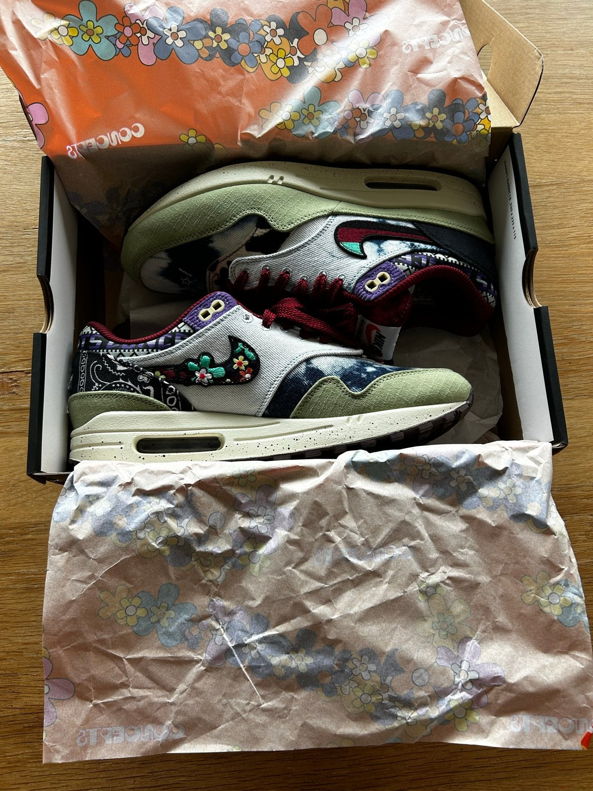 Nike Air Max 1 SP Concepts Mellow, Overige kleuren, Nieuw, Ophalen of Verzenden, Sneakers of Gympen