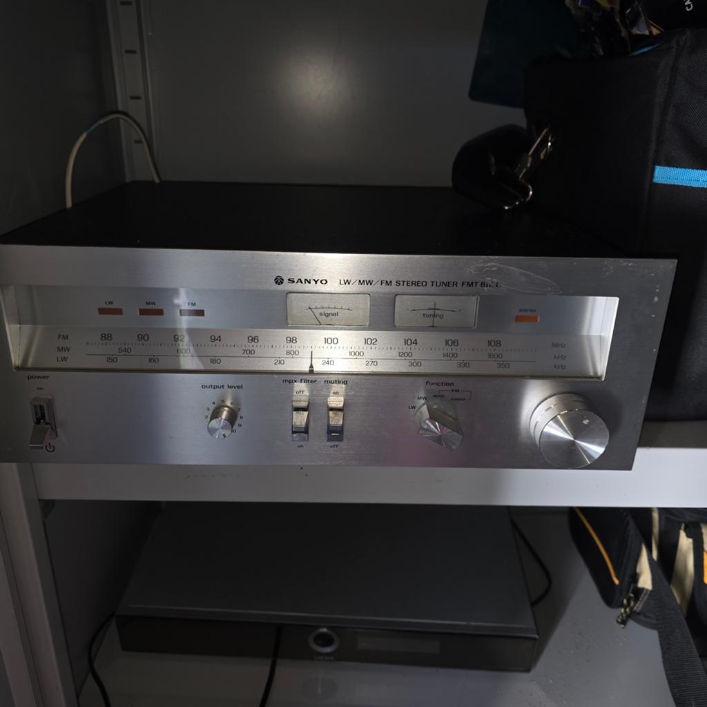 Sanyo tuner, Ophalen