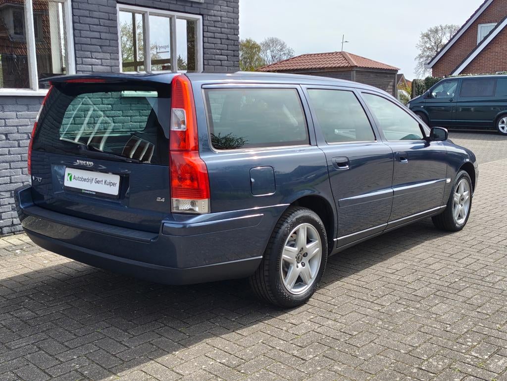 V70 170pk Automaat | BTW-Auto | Motor 166.000km | All in, Auto's, 1800 kg, Zwart, Blauw, 1498 kg