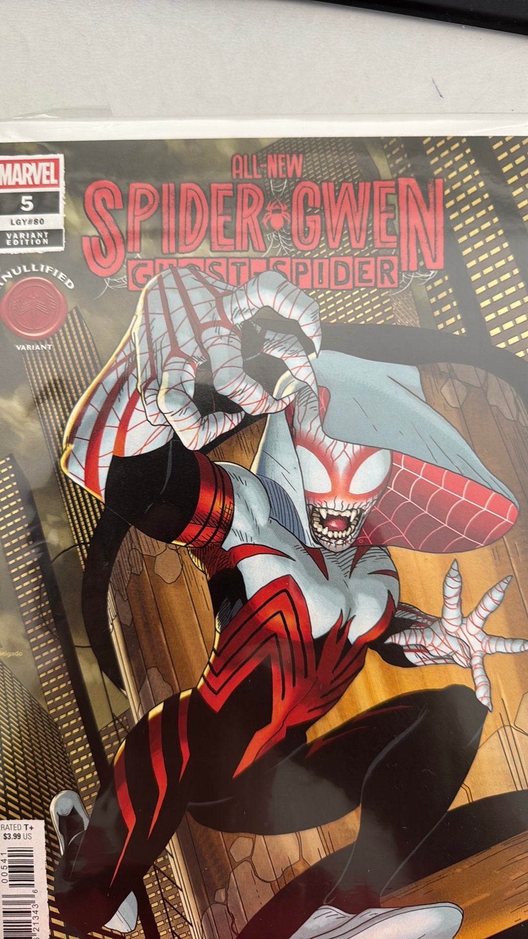 3 * All New Spider Gwen Ghost-spider # 5 varianten, LGY#80, Amerika, Ophalen of Verzenden, Zo goed als nieuw, Meerdere comics