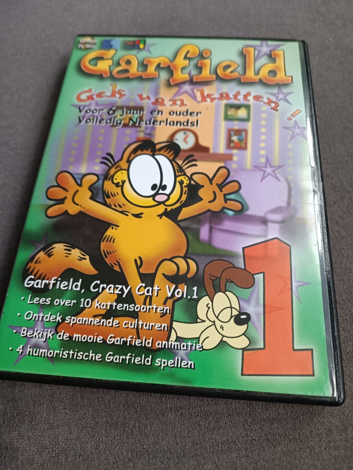 Garfield crazy cat vol.1 - dvd, Alle leeftijden, Ophalen of Verzenden, Zo goed als nieuw, Amerikaans
