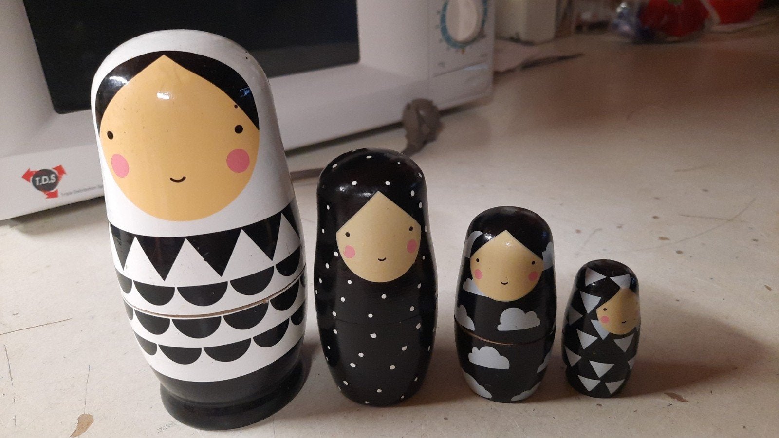 Matrouska poppetje, Ophalen, Zo goed als nieuw