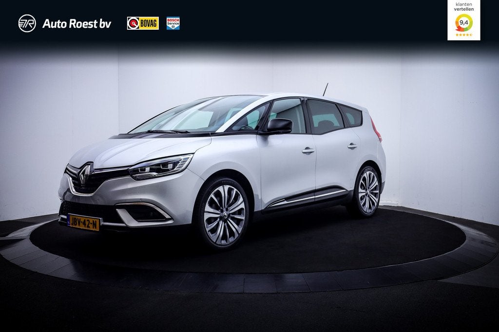 Renault Grand Scénic 1.3T 140Pk Aut. 7Pers EVOLUTION FULL L, Stof, Zwart, 4 cilinders, 7 stoelen