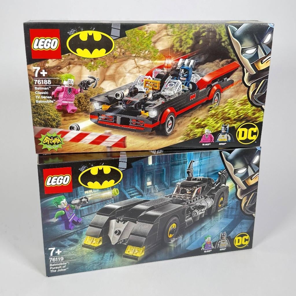 LEGO Batman Batmobile Bundel 76188 + 76119 – Nieuw / Sealed, Overige thema's, Lego, Nieuw, Ophalen of Verzenden