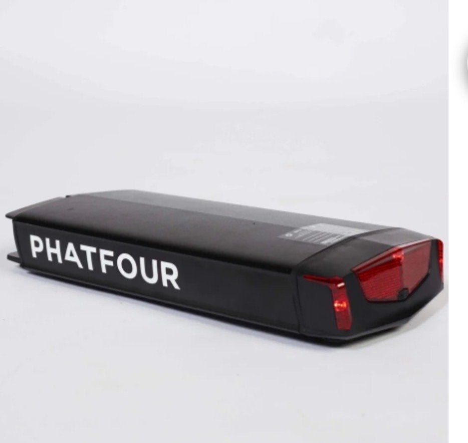 Phatfour flb accu te koop zo goed als nieuw top staat, Waterbestendig, Batterij, Achterlicht, Ophalen of Verzenden