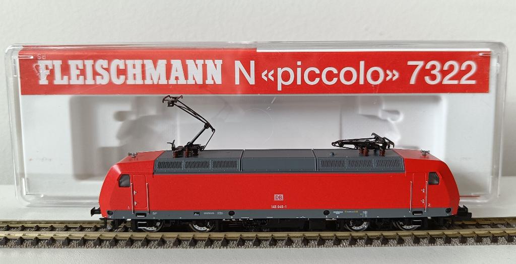 Fleischmann 7322 BR 145, Hobby en Vrije tijd, Fleischmann, Ophalen of Verzenden, Zo goed als nieuw, Gelijkstroom
