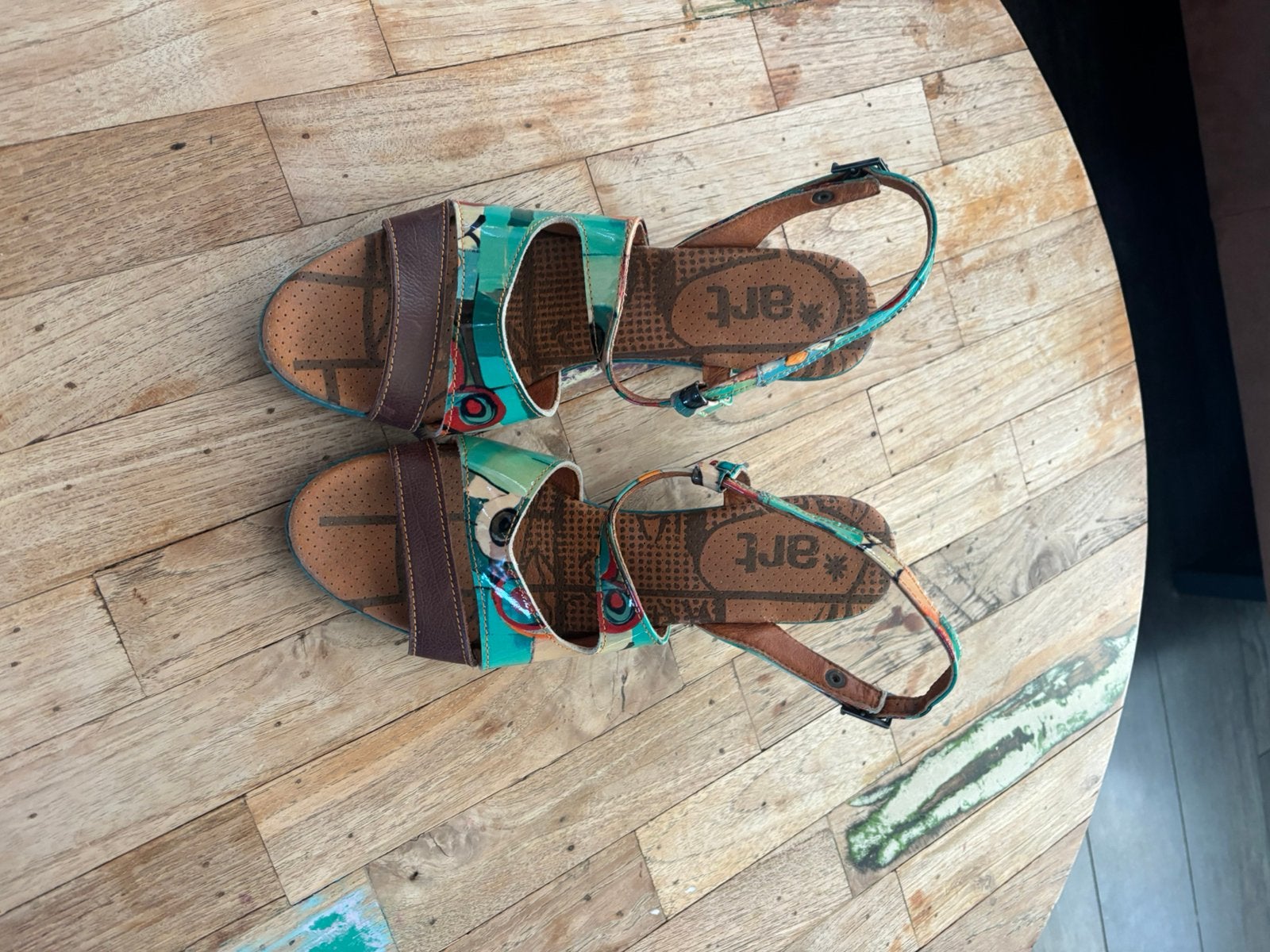 Art sandalen maat 40, Ophalen of Verzenden, Zo goed als nieuw, Sandalen of Muiltjes